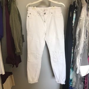 True Religion women’s moto jeans. Like new